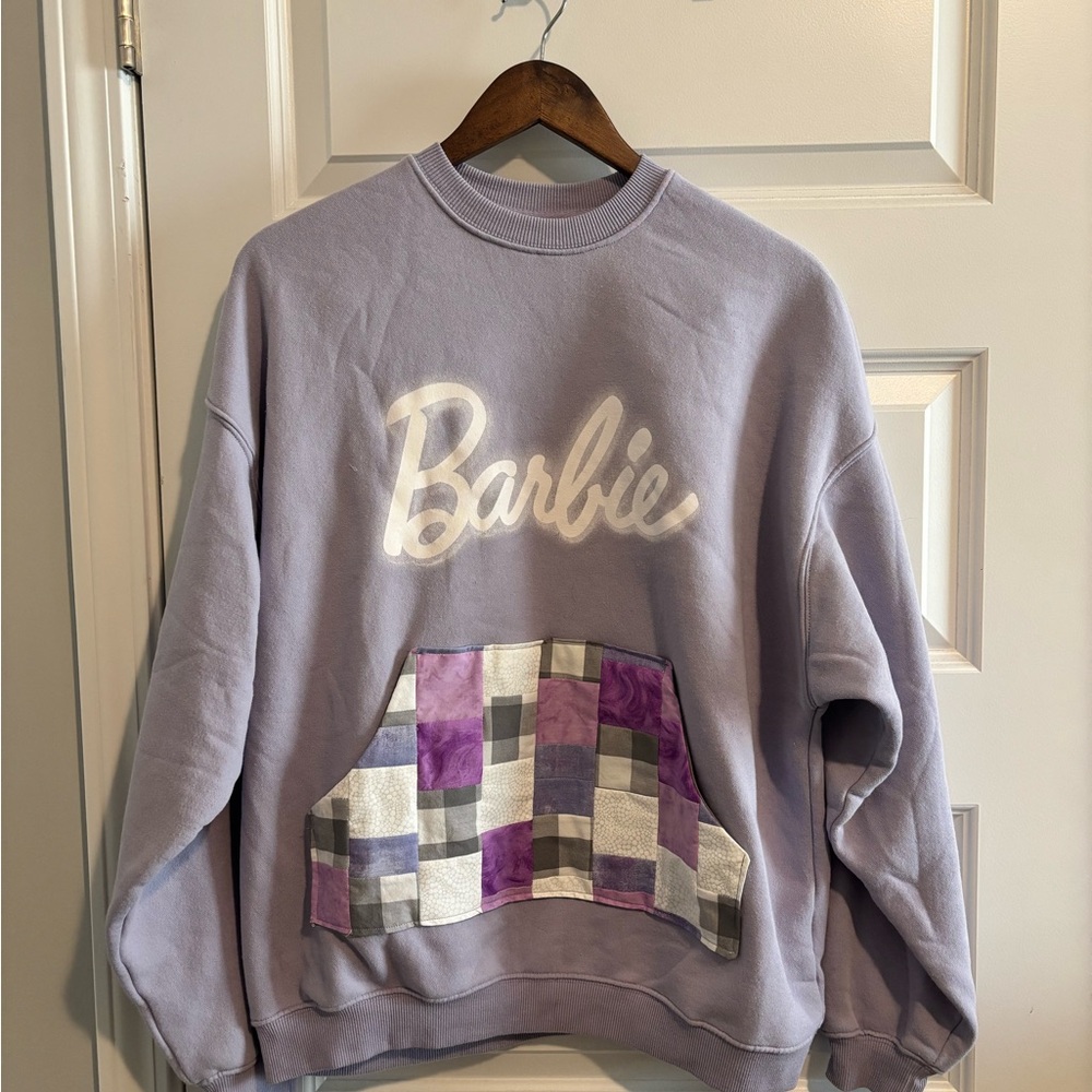 Cotton On Women's Purple Patchwork Sweater
